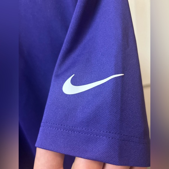 NWT Nike Golf Polo Shirt BV0356 Dri-Fit Mens Size Small Purple New - Picture 6 of 8